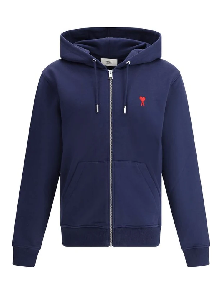 Blue Cotton Sweatshirt