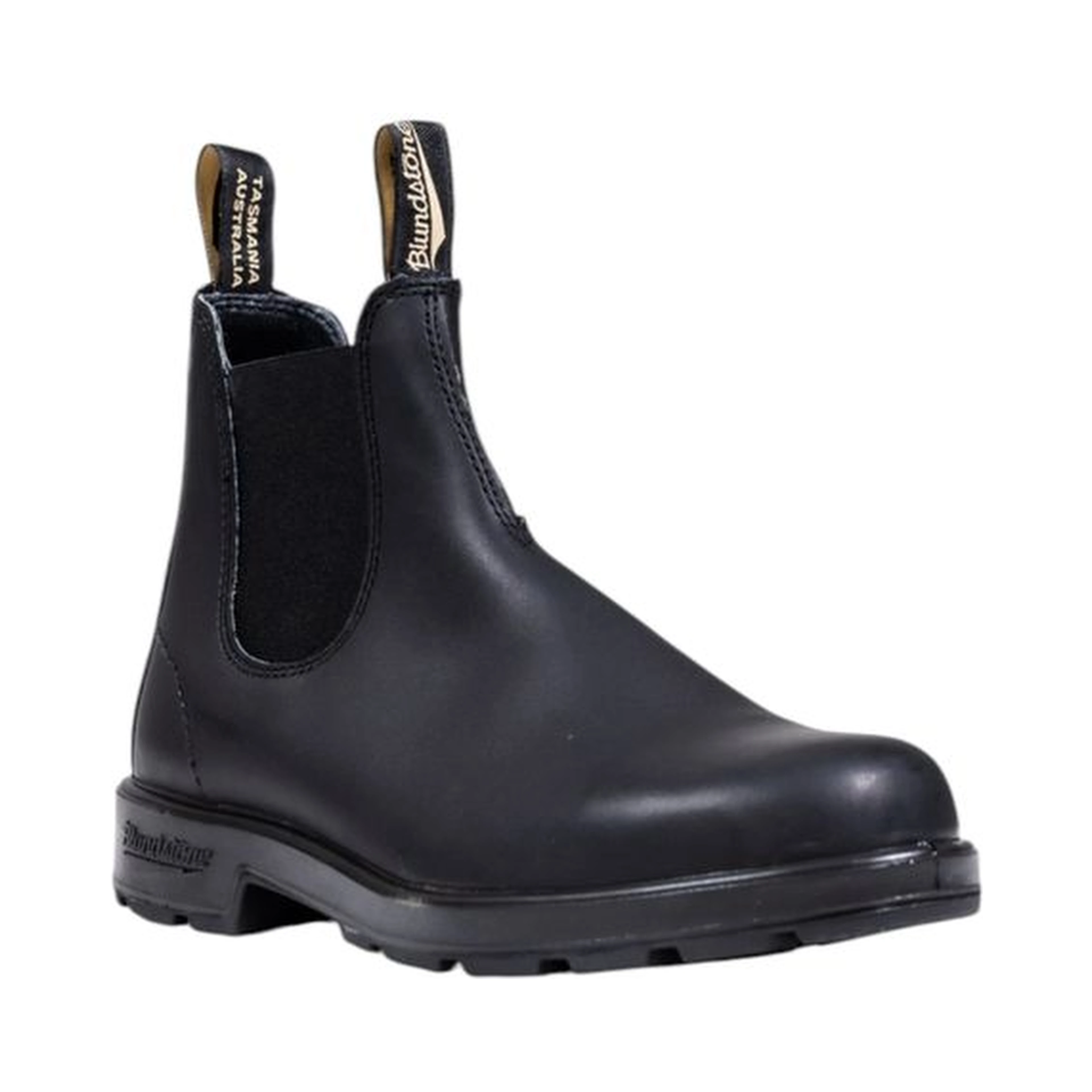 Black Leather Ankle Boots