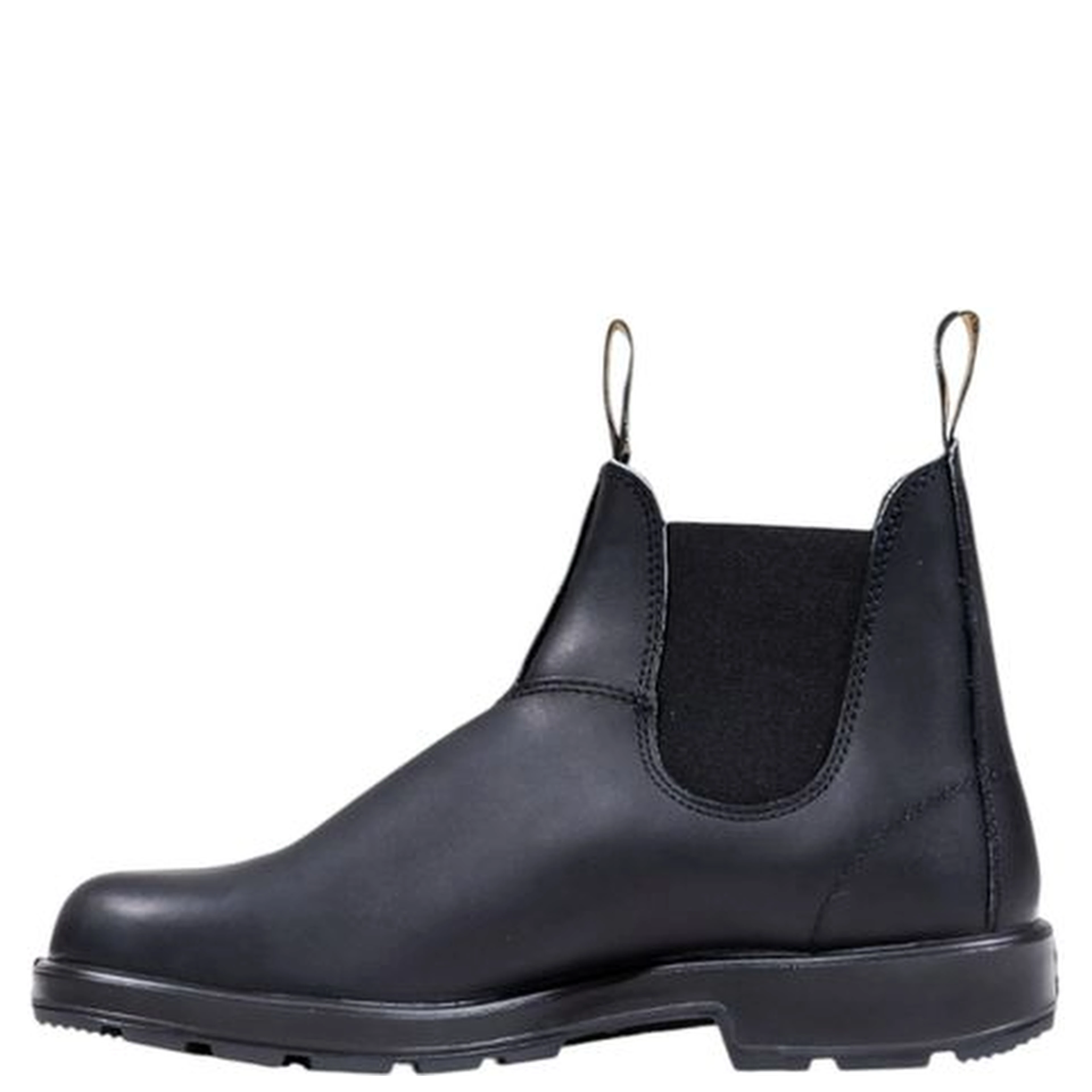 Black Leather Ankle Boots
