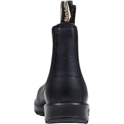 Black Leather Ankle Boots