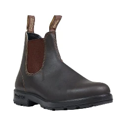 Brown Leather Ankle Boots