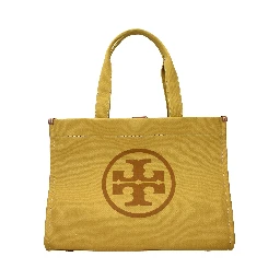 Yellow Fabric Shoulder Bag