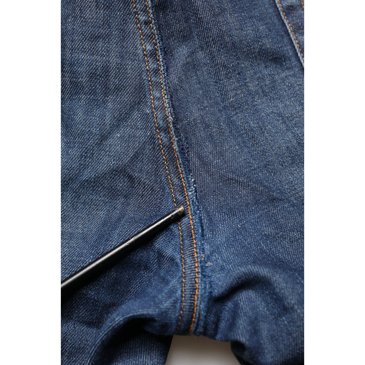 Dark Blue Washed Skinny Cotton Denim  Jeans