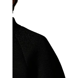 Men Black Nylon Full Zip Bomber Jacket