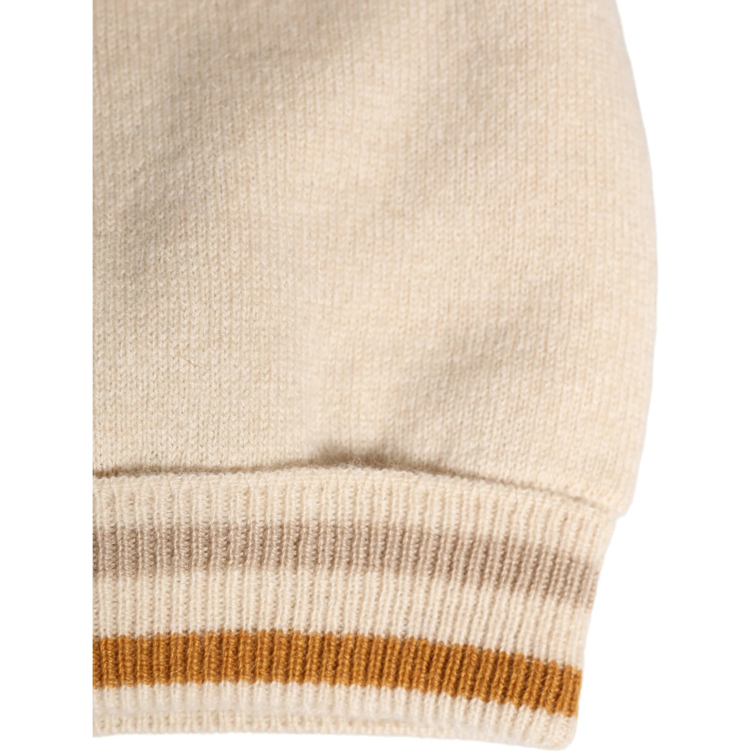 Beige Cashmere Knitted Women Winter Beanie Hat