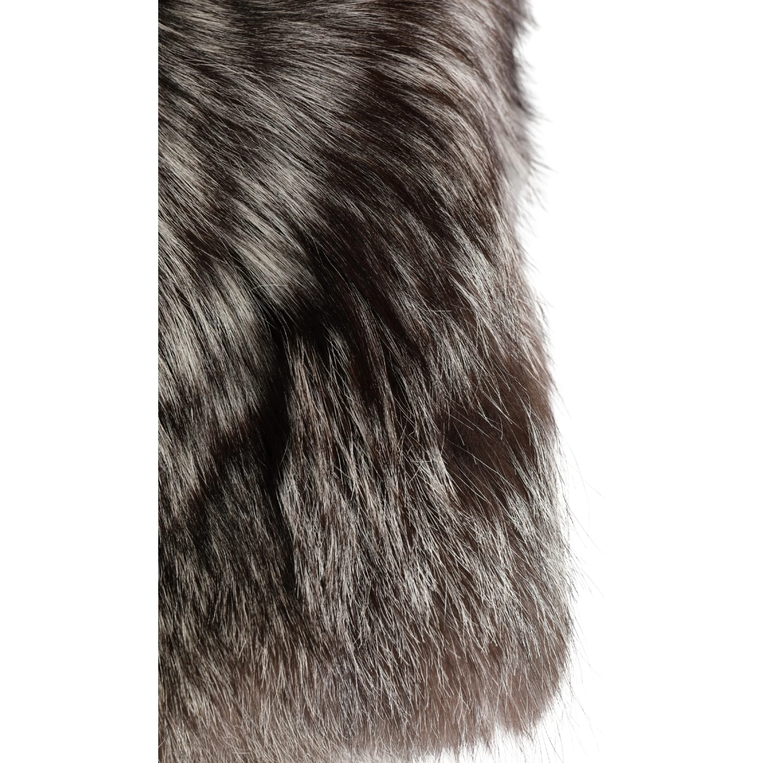 Brown Faux Fur Whole Head Wrap Capello Hat