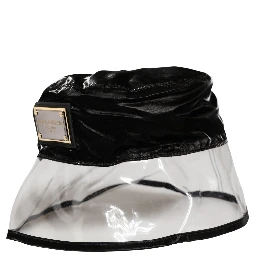 Black Nylon Plastic Fisherman Bucket Capello Hat
