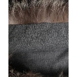 Brown Faux Fur Whole Head Wrap Capello Hat