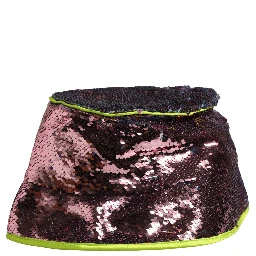 Men Purple Sequined Bucket Fisherman Capello Hat