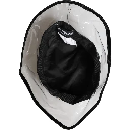Black Nylon Plastic Fisherman Bucket Capello Hat