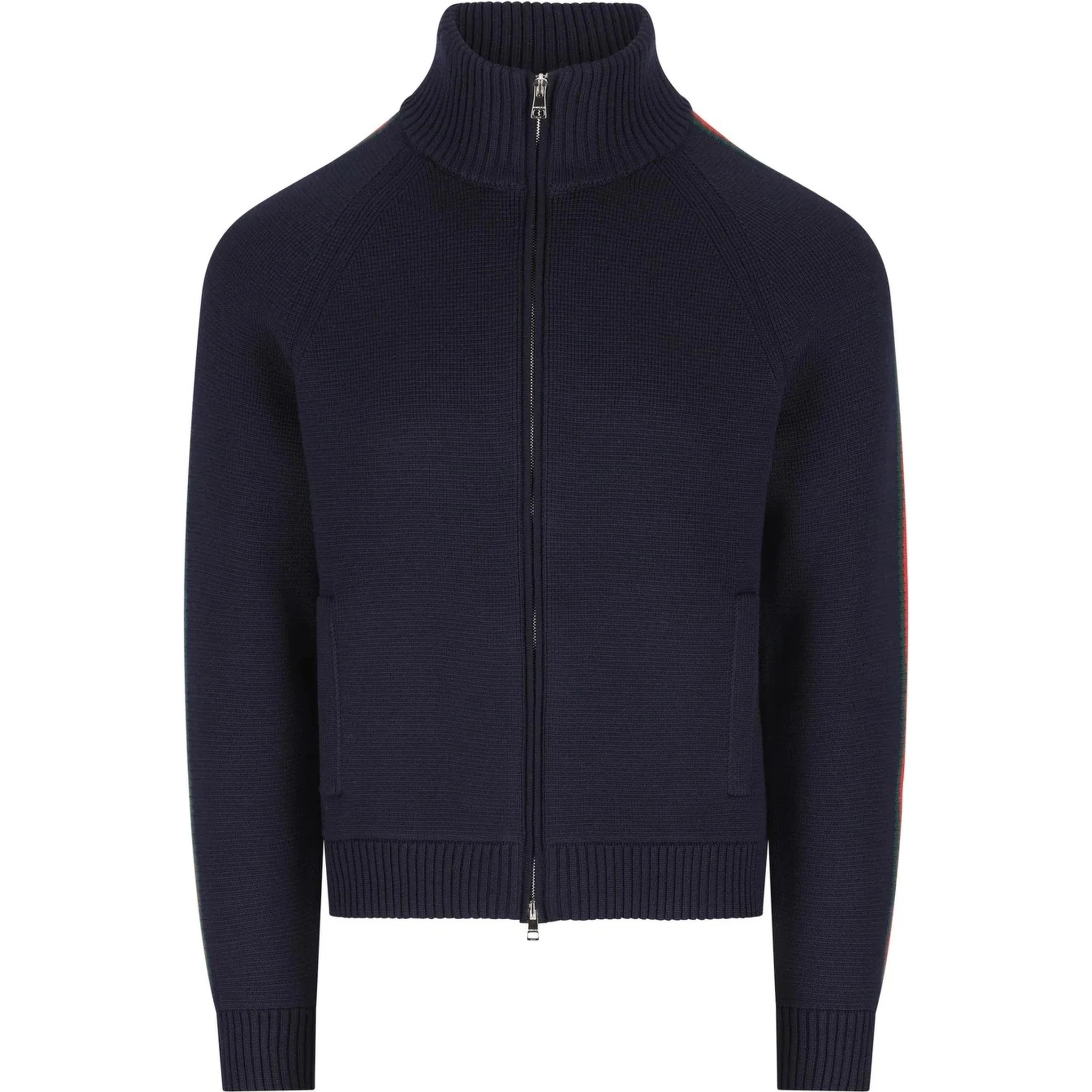 ملابس محبوكة بسحاب من الصوف