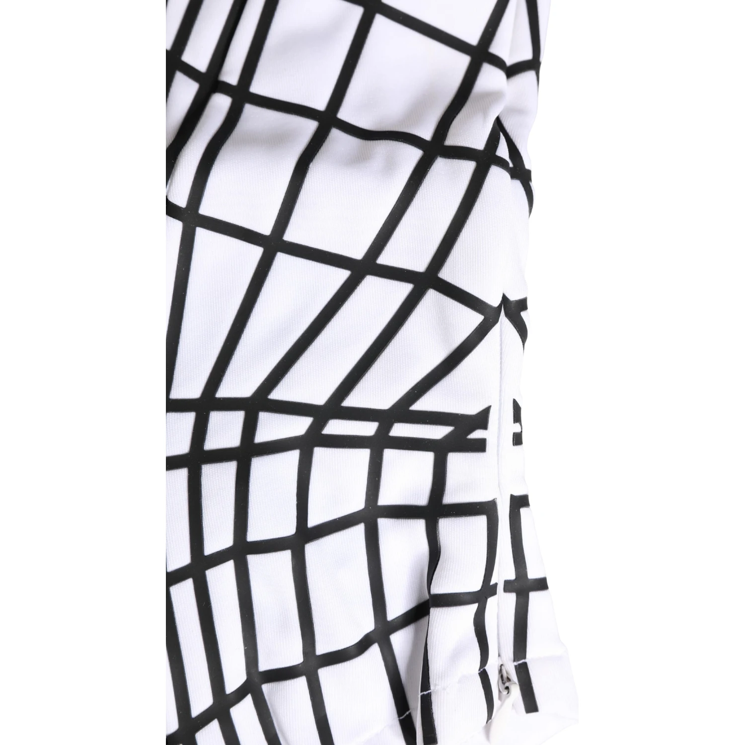 Men White Stripes Nylon Ski Mask Balaclava Hat