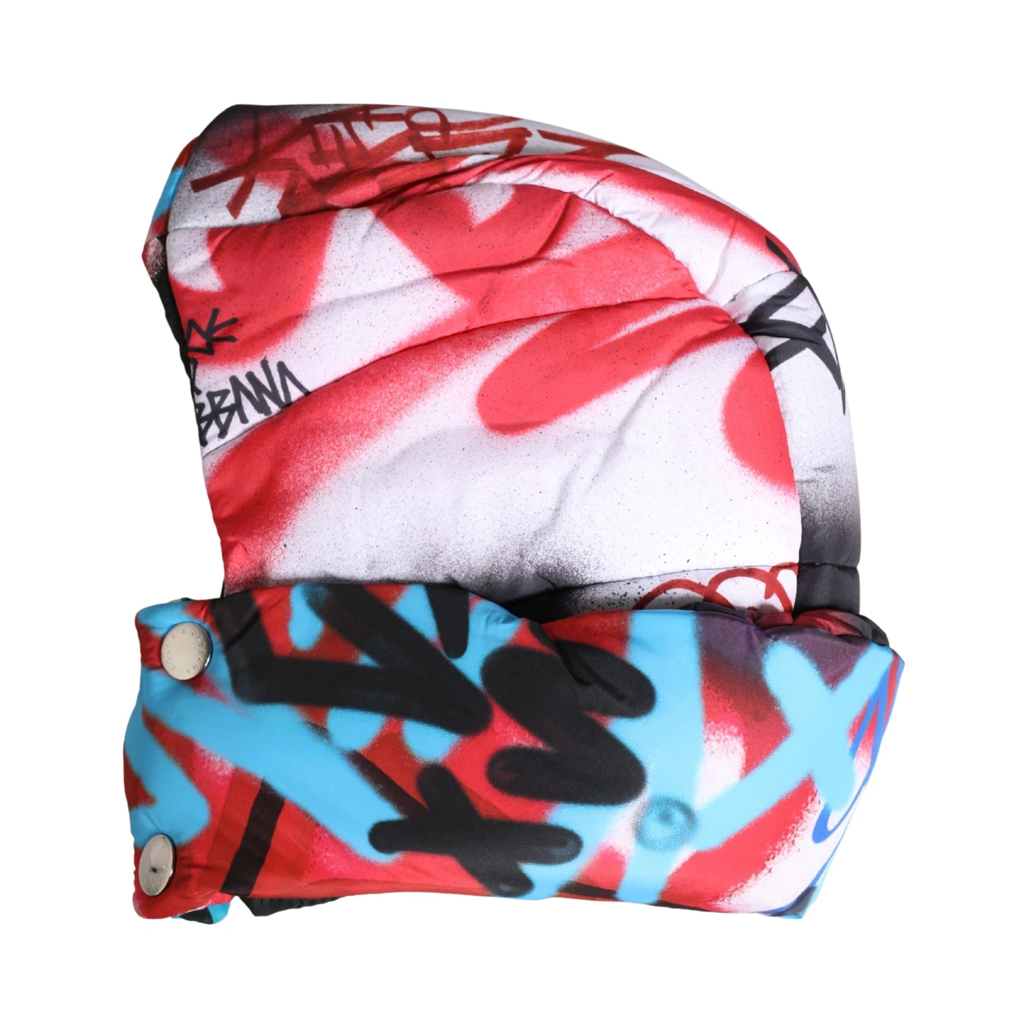 Multicolor Graffiti Whole Head Wrap Capello Hat