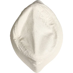 Men White Cotton Bucket Fisherman Capello Hat