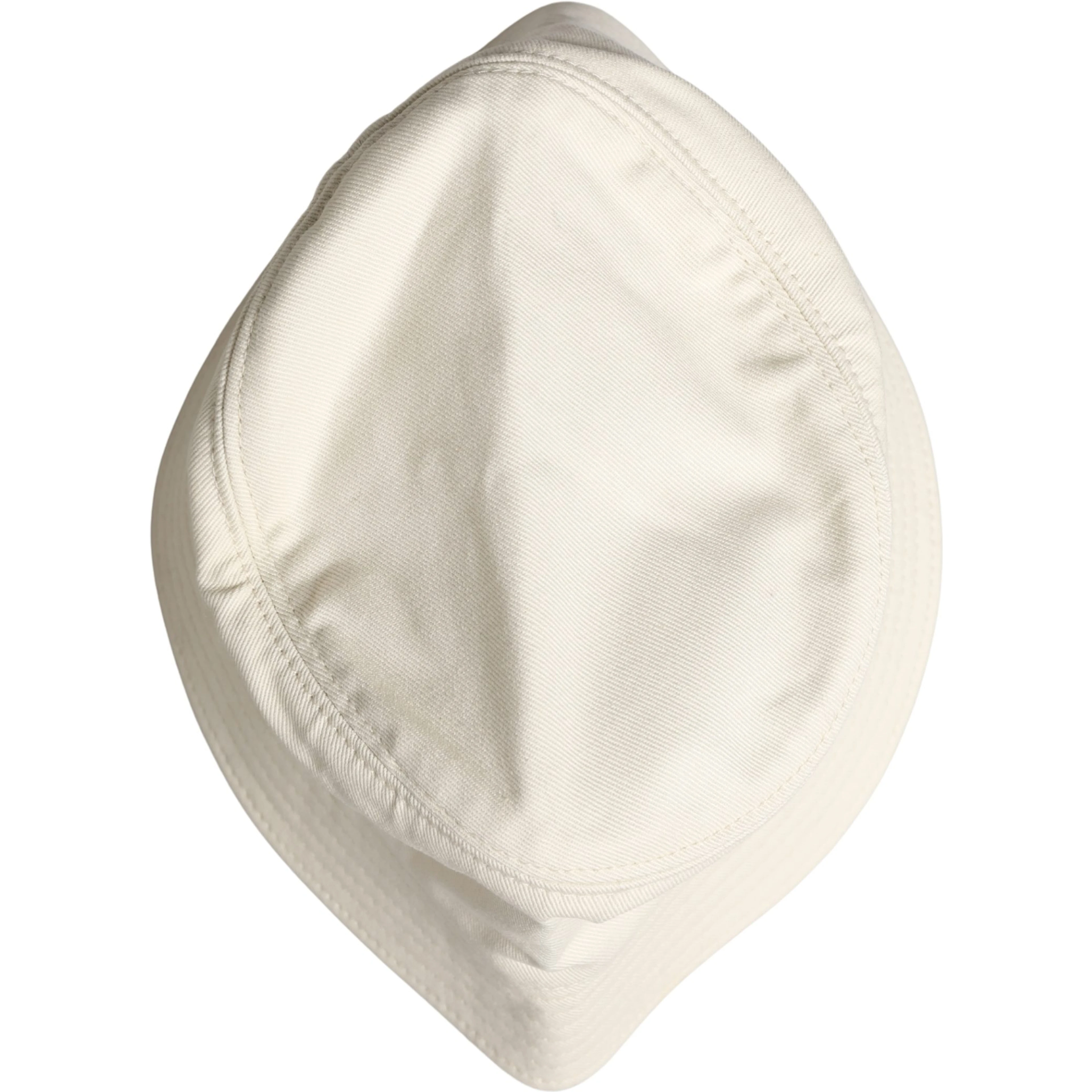 Men White Cotton Bucket Fisherman Capello Hat