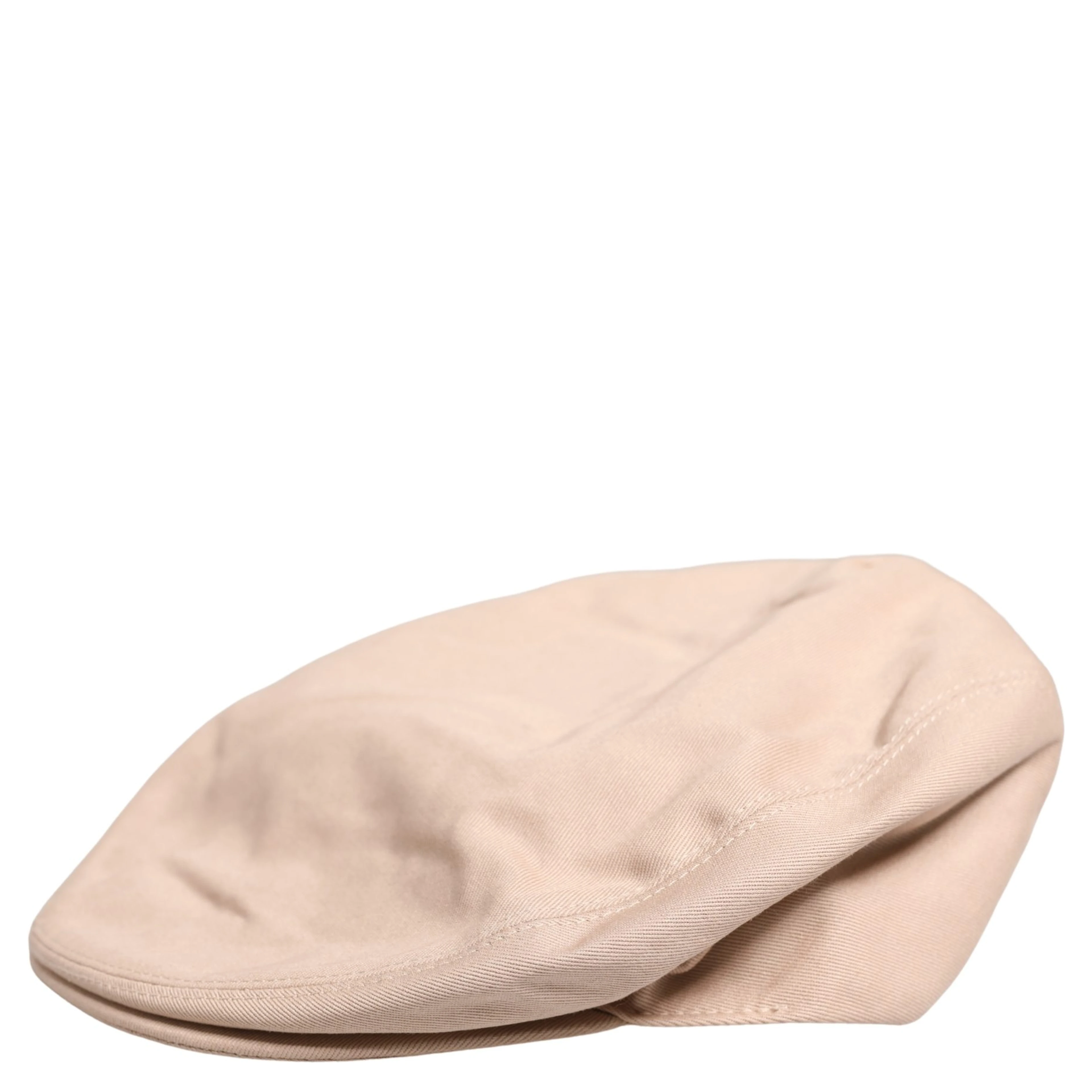 Men Beige Cotton Newsboy Cloth Capello Hat