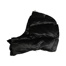 Black Polyester Whole Head Wrap Capello Hat