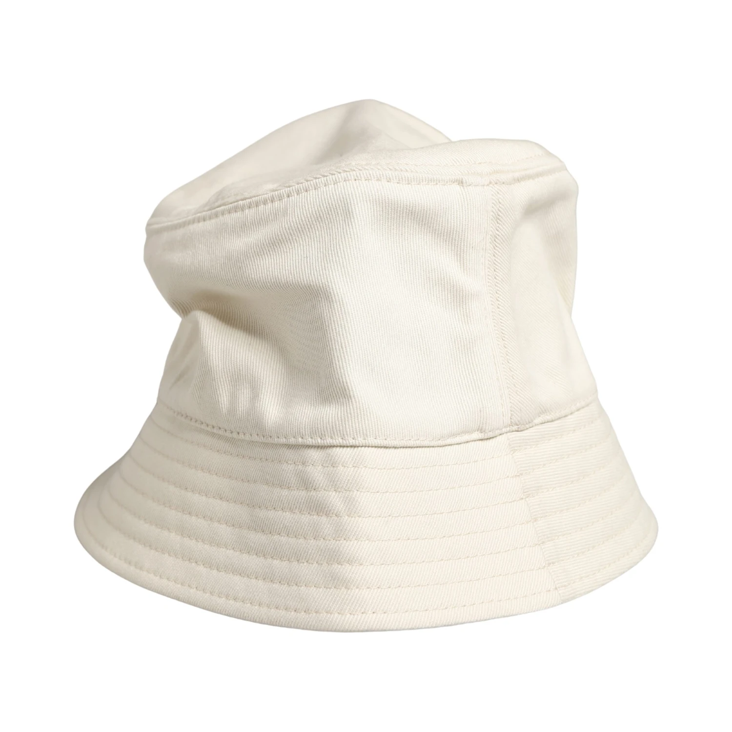 Men White Cotton Bucket Fisherman Capello Hat