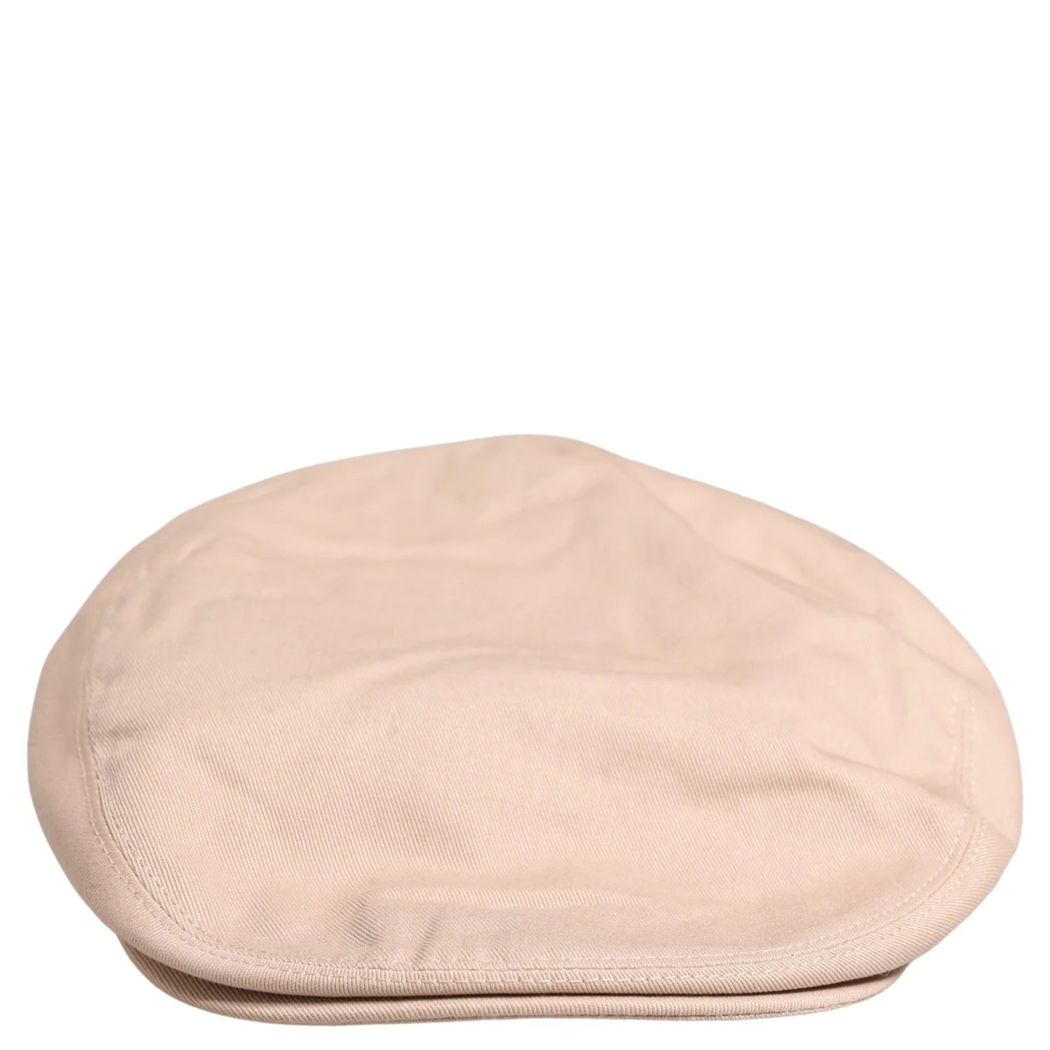 Men Beige Cotton Newsboy Cloth Capello Hat