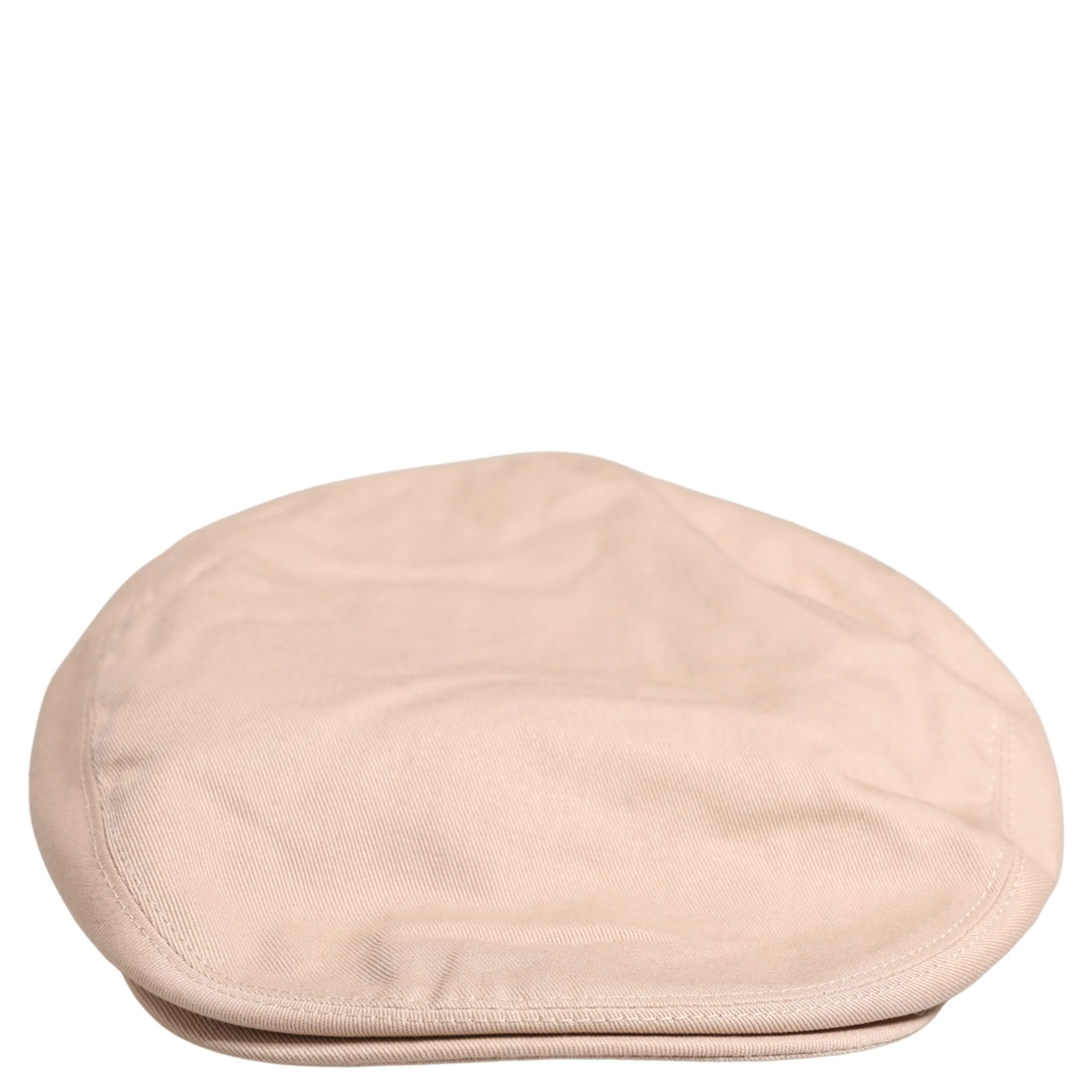Men Beige Cotton Newsboy Cloth Capello Hat