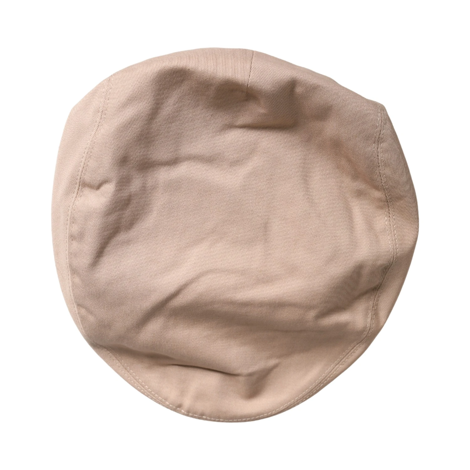 Men Beige Cotton Newsboy Cloth Capello Hat
