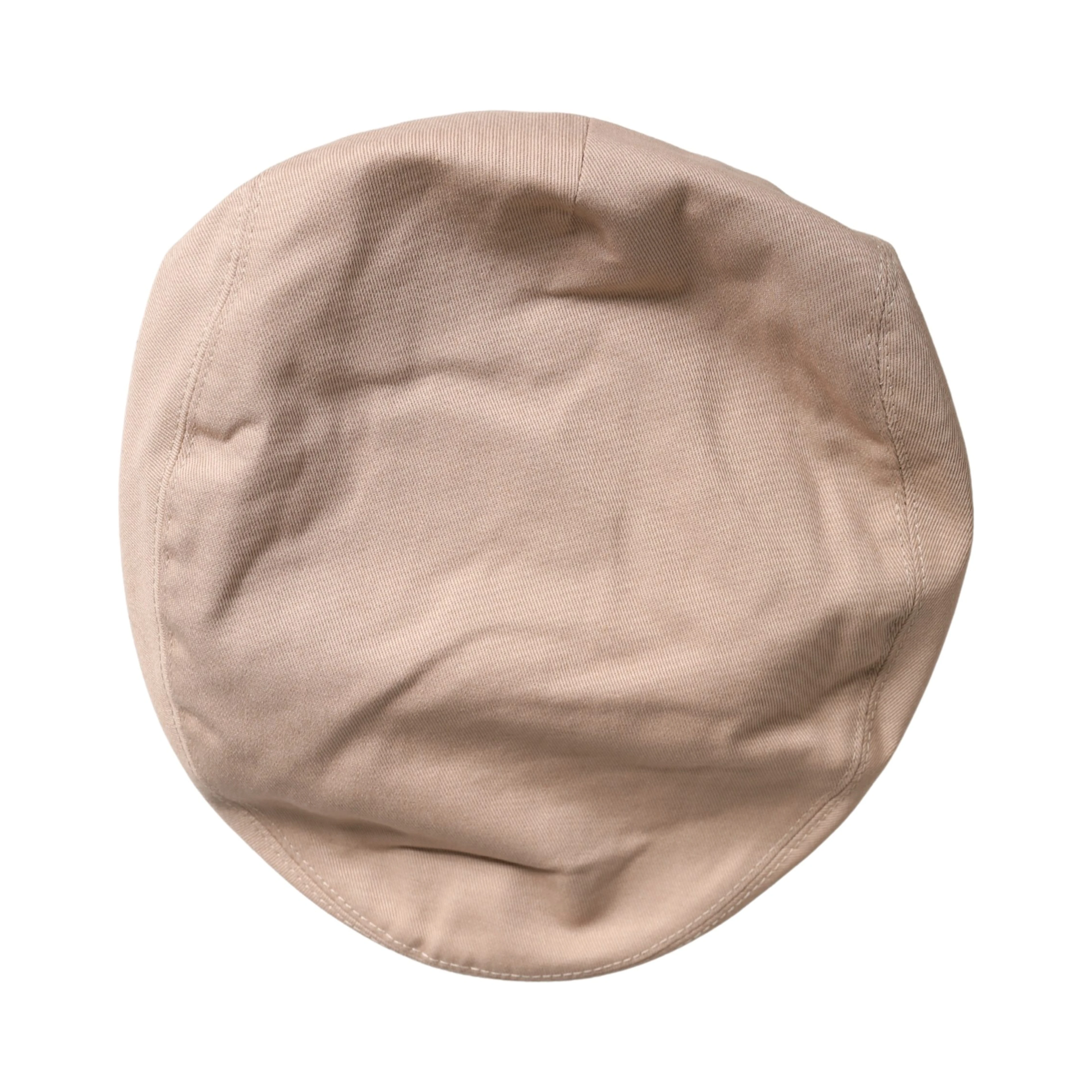Men Beige Cotton Newsboy Cloth Capello Hat