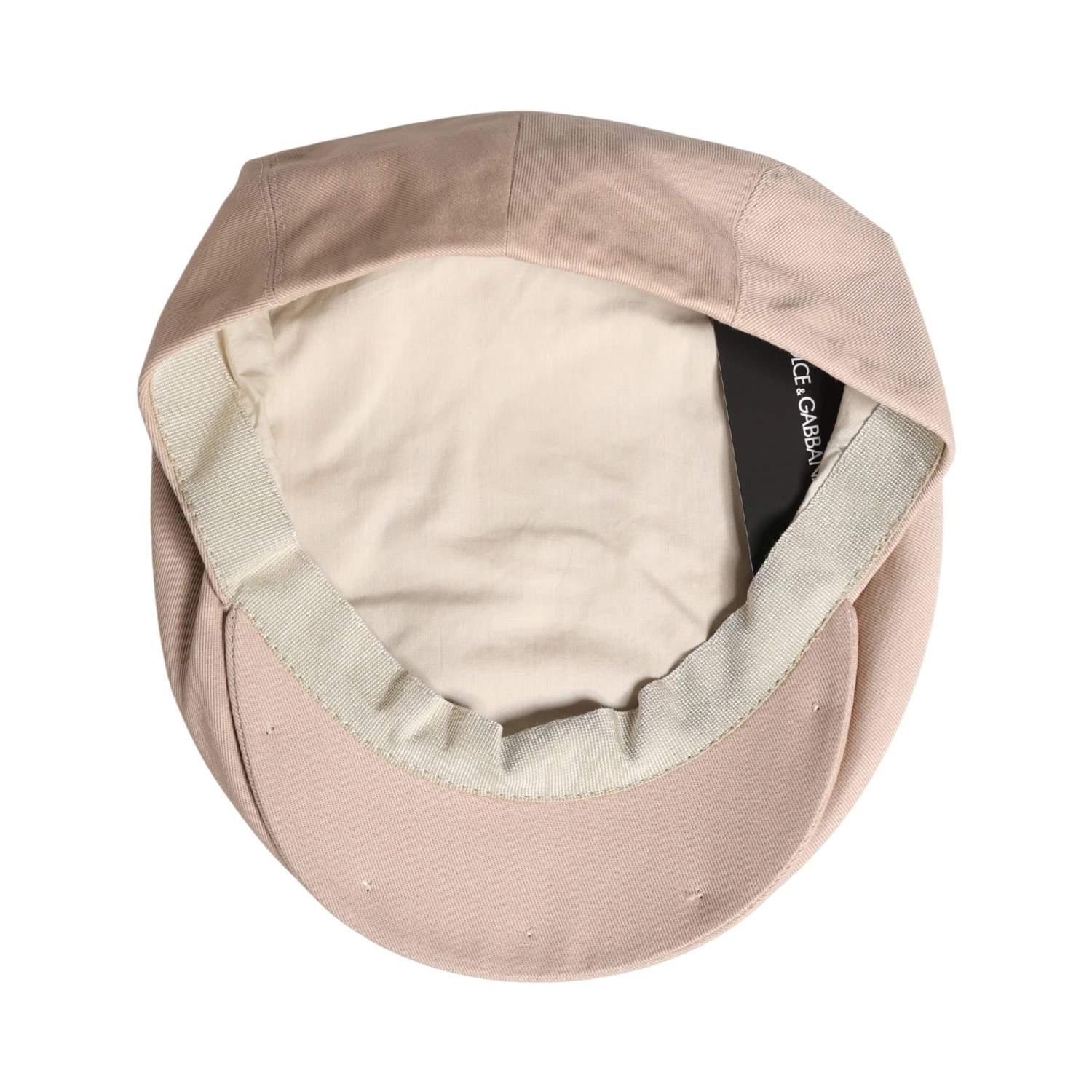 Men Beige Cotton Newsboy Cloth Capello Hat