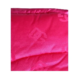 Men Pink Logo Print Whole Head Wrap Capello Hat
