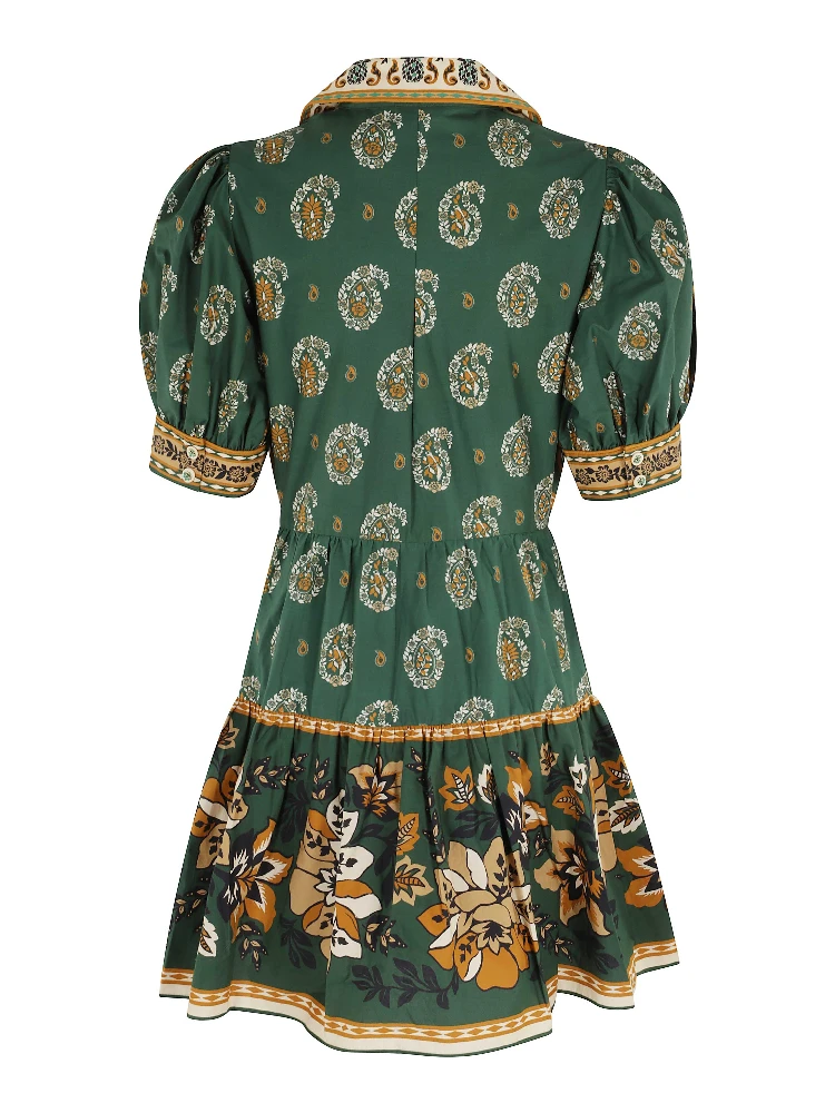 AYLA GREEN MINI DRESS alternative