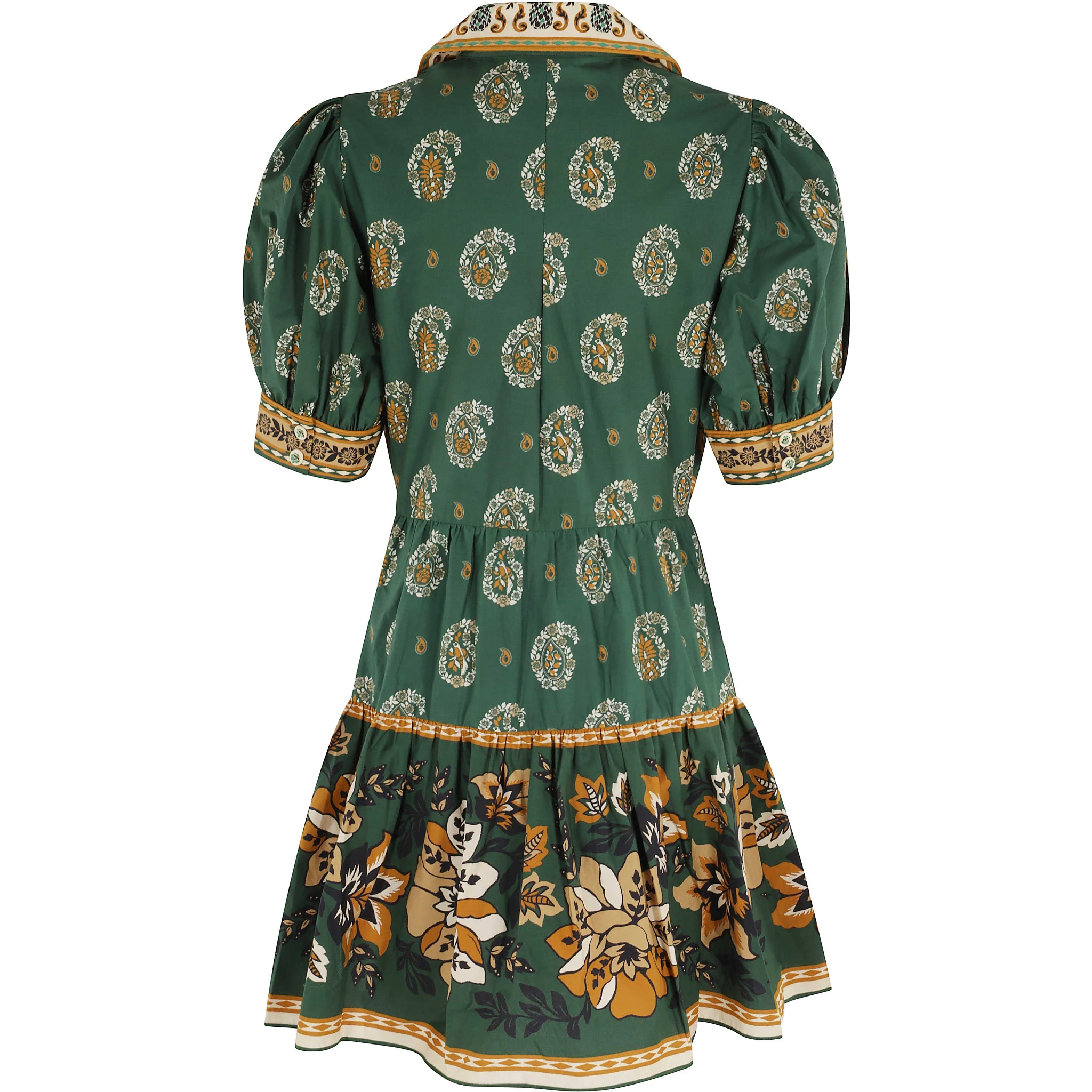 AYLA GREEN MINI DRESS