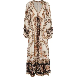 فستان ماكسي رملي من ماجيستيك جاردن