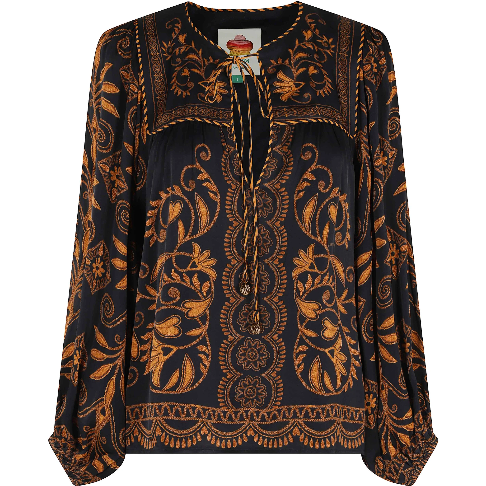 CORNELY AINIKA BLACK BLOUSE