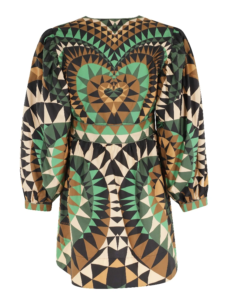 HEART DECO GREEN MINI DRESS alternative