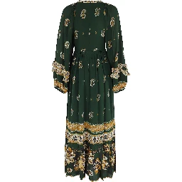 AYLA GREEN MAXI DRESS