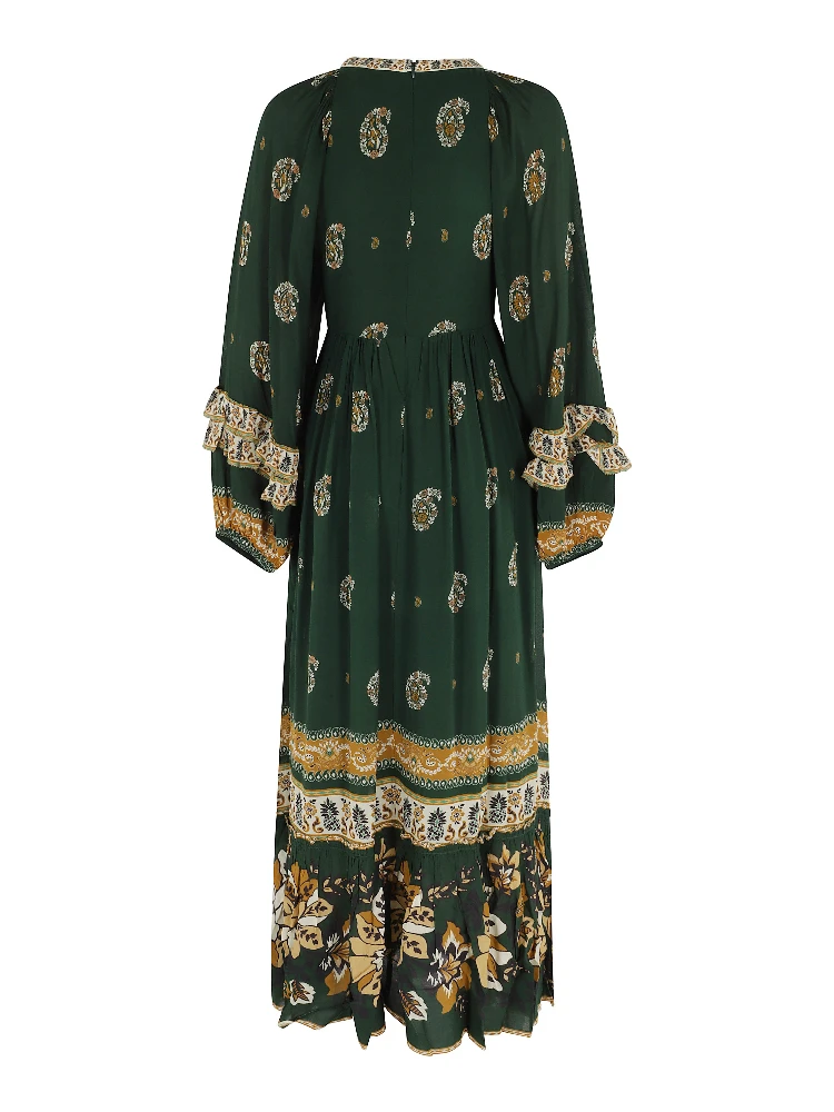 AYLA GREEN MAXI DRESS alternative