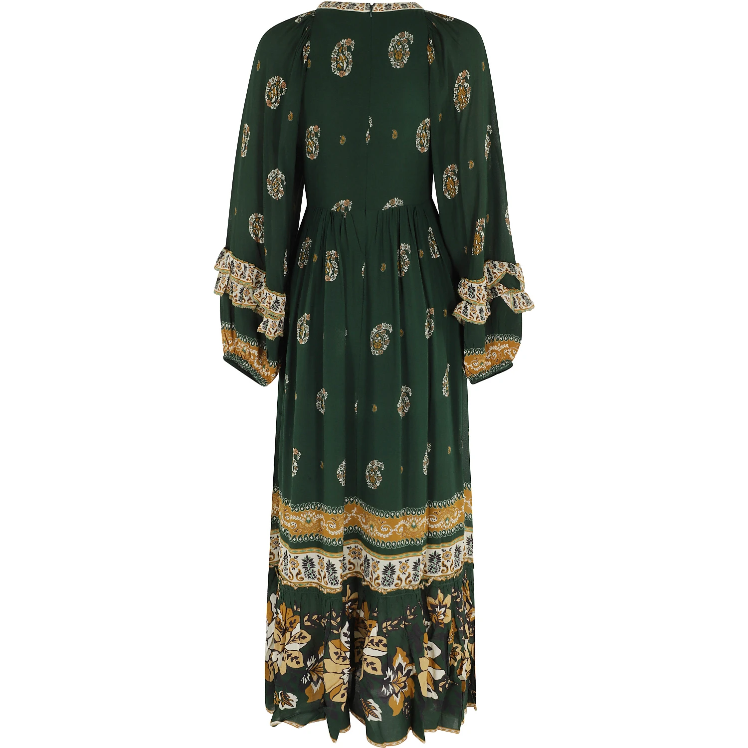 AYLA GREEN MAXI DRESS