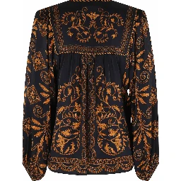 CORNELY AINIKA BLACK BLOUSE