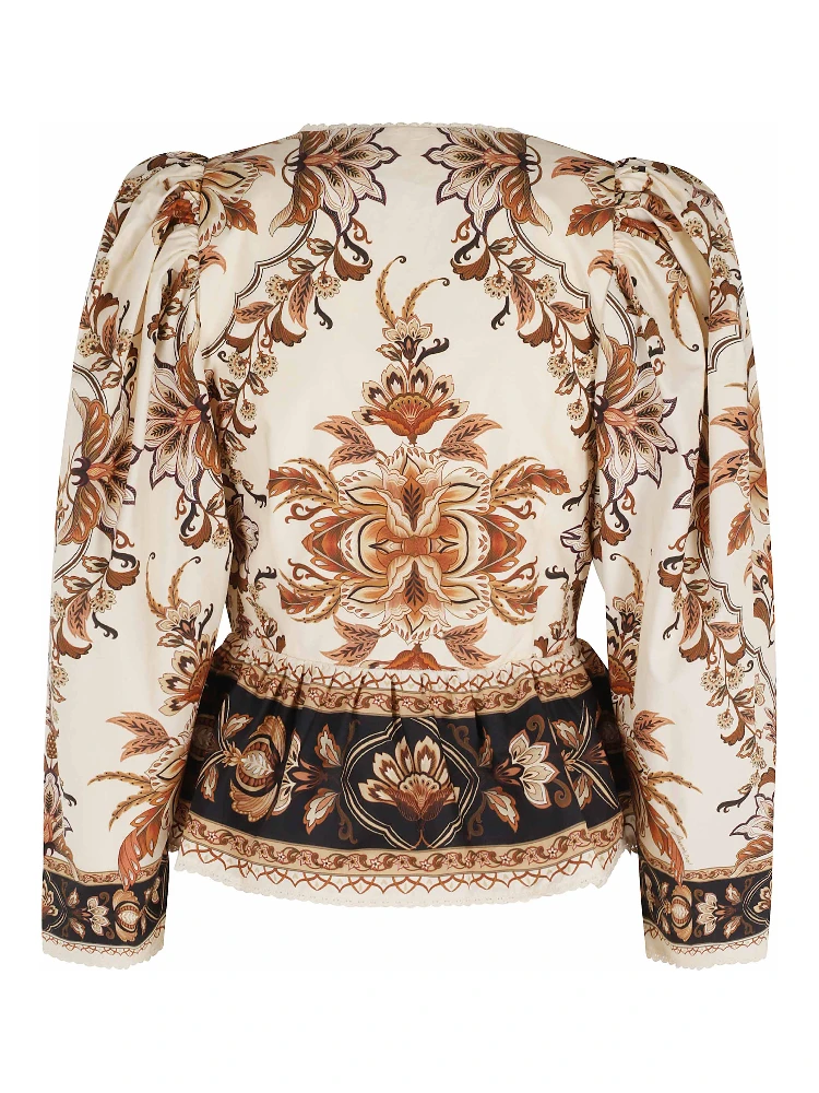 MAJESTIC GARDEN SAND BLOUSE alternative