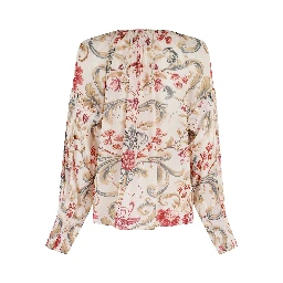 ROYAL GARDEN SAND BLOUSE
