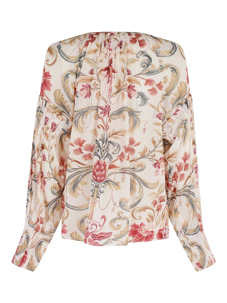 ROYAL GARDEN SAND BLOUSE alternative