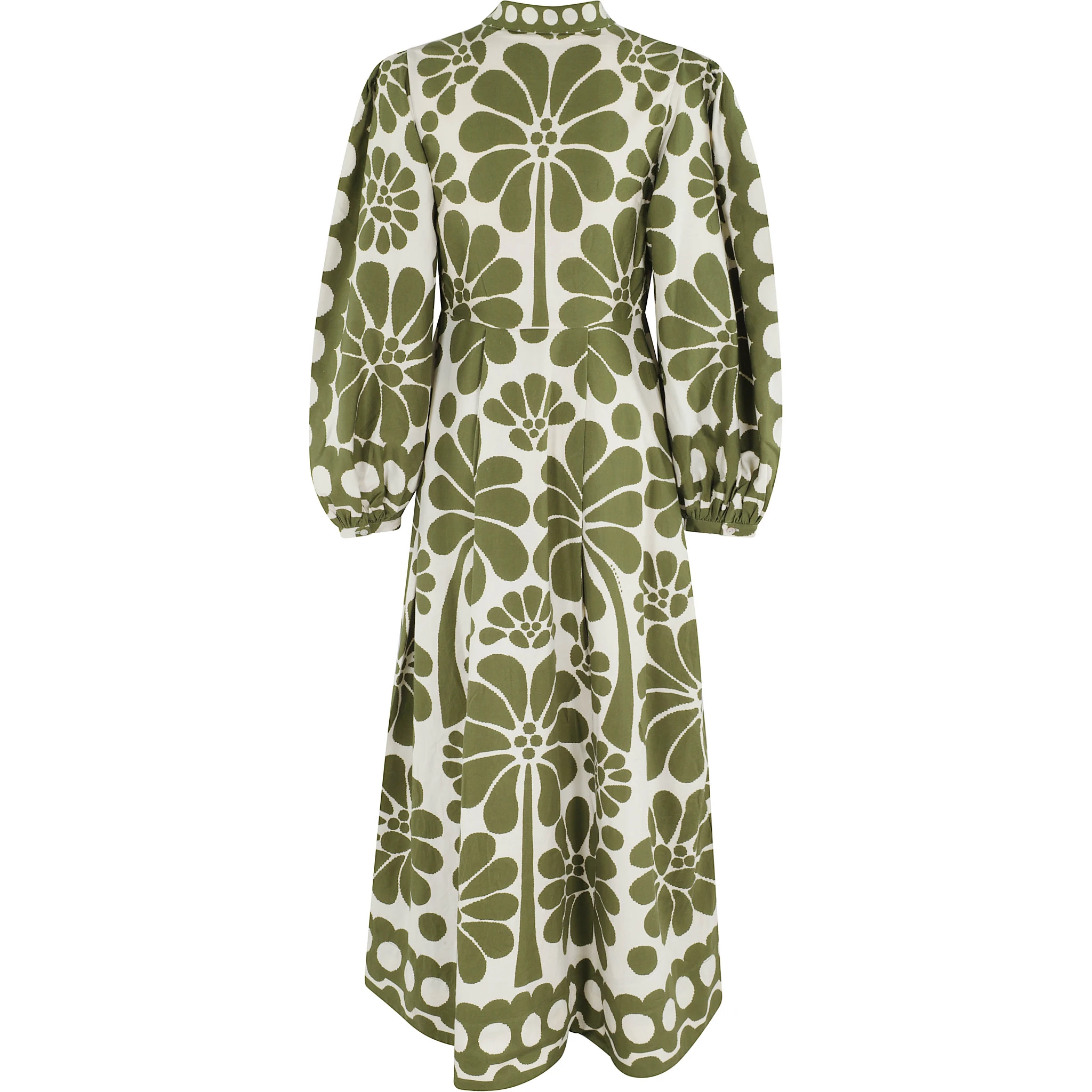 فستان ماكسي أخضر من باليرمو