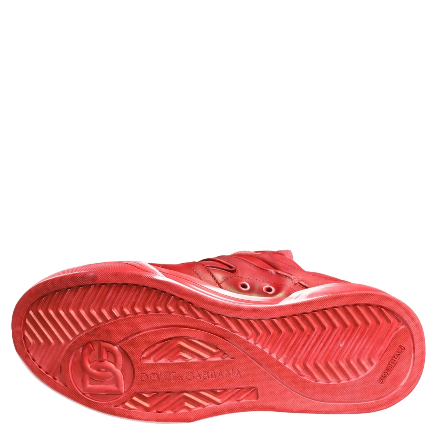 Red Distressed Suede Men Sneakers Shoes