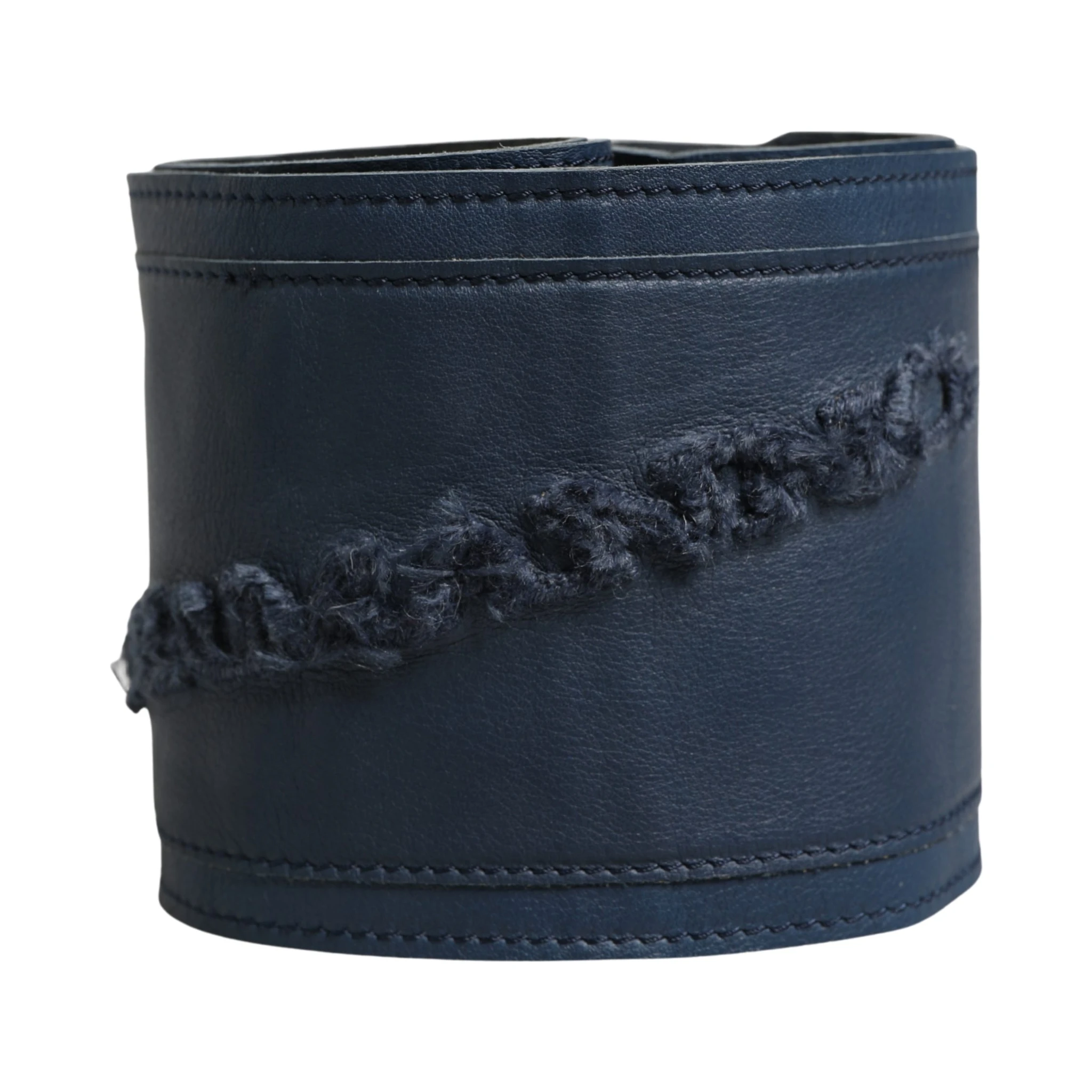 Blue Leather Wide Waist Women Cintura Belt