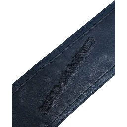 Blue Leather Wide Waist Women Cintura Belt