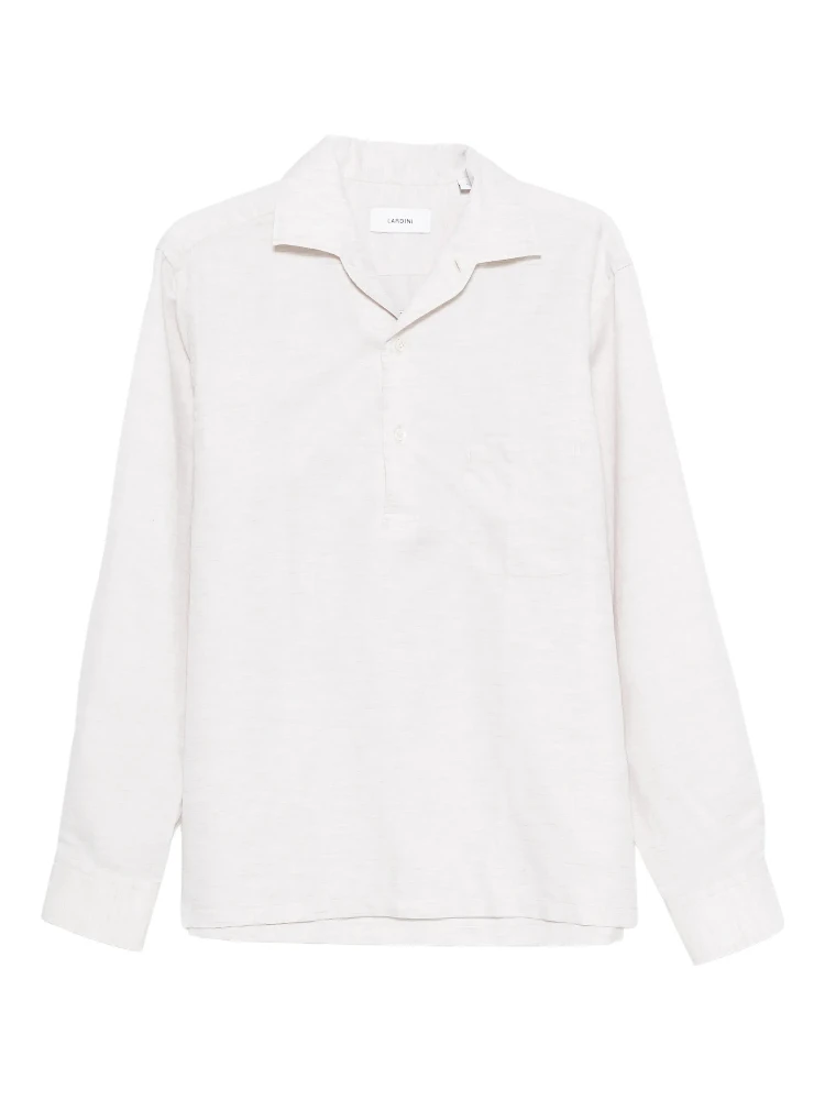 Lardini Shirts Beige