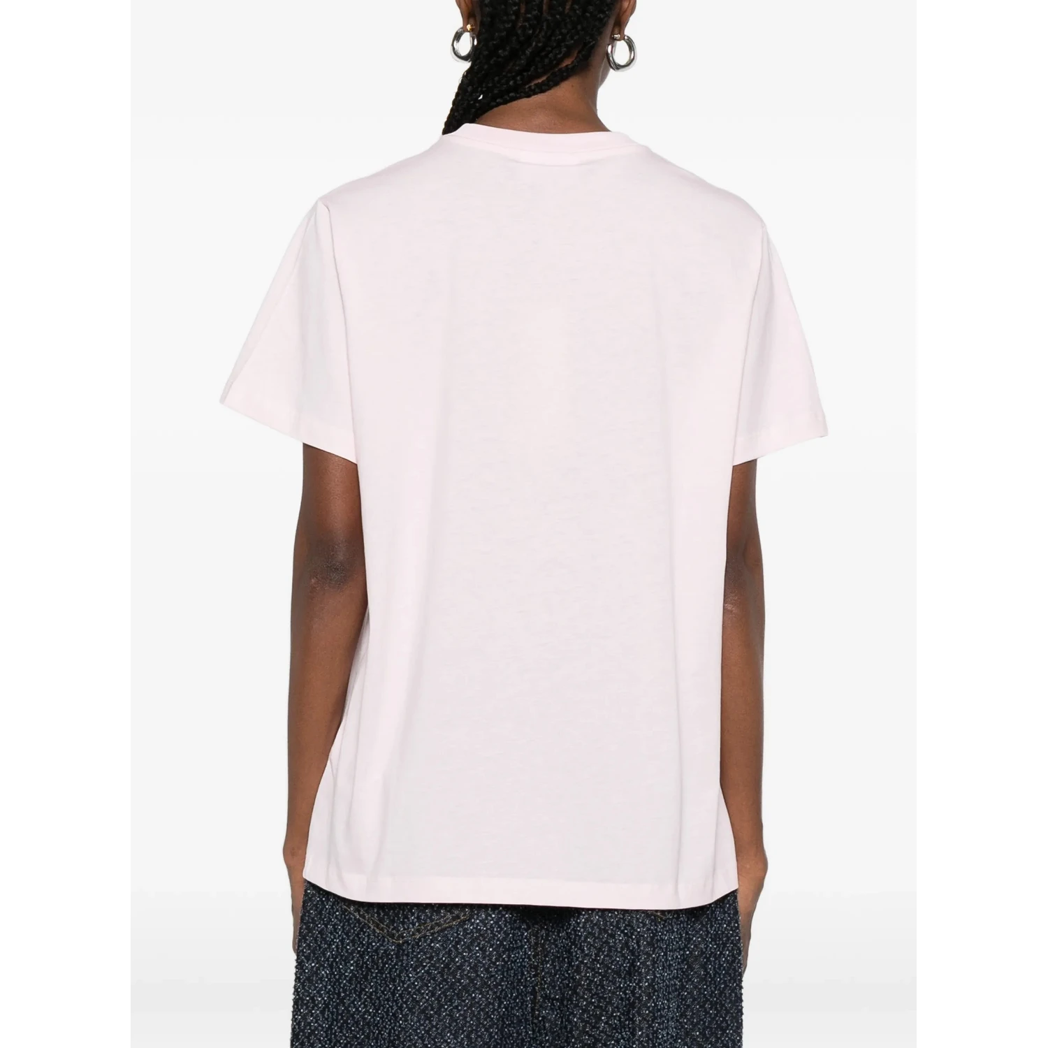 GANNI T-shirts and Polos Pink