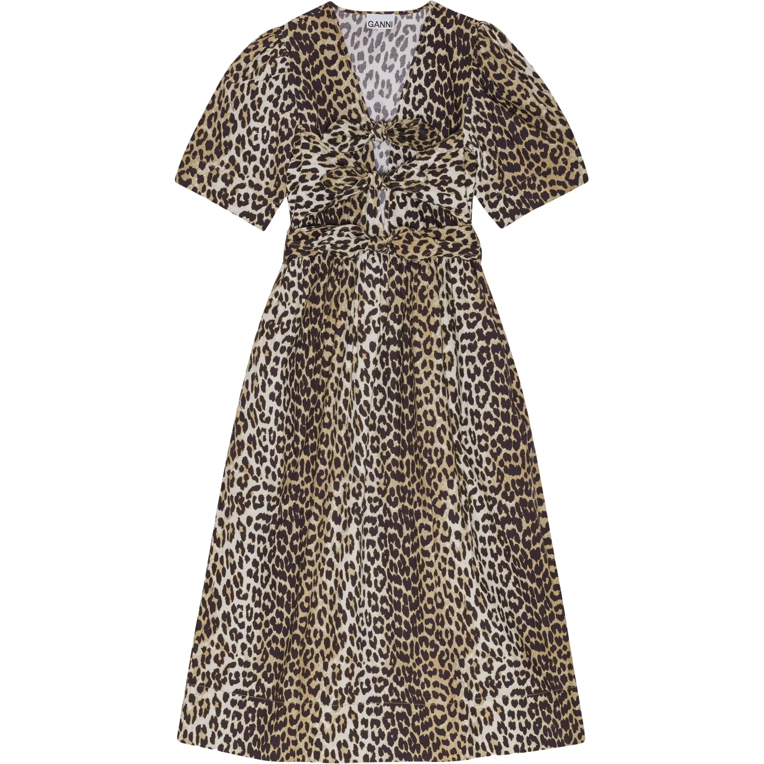 GANNI Dresses Brown