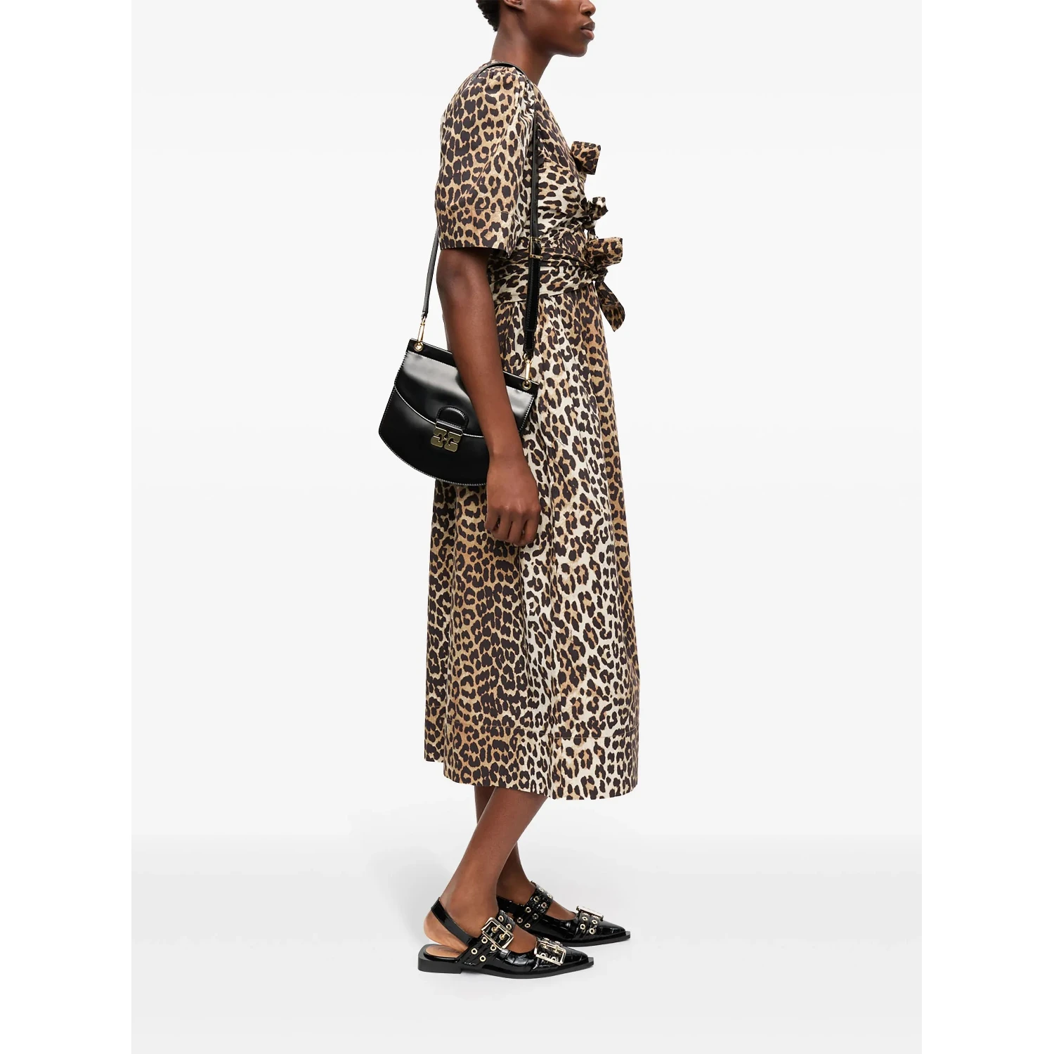 GANNI Dresses Brown