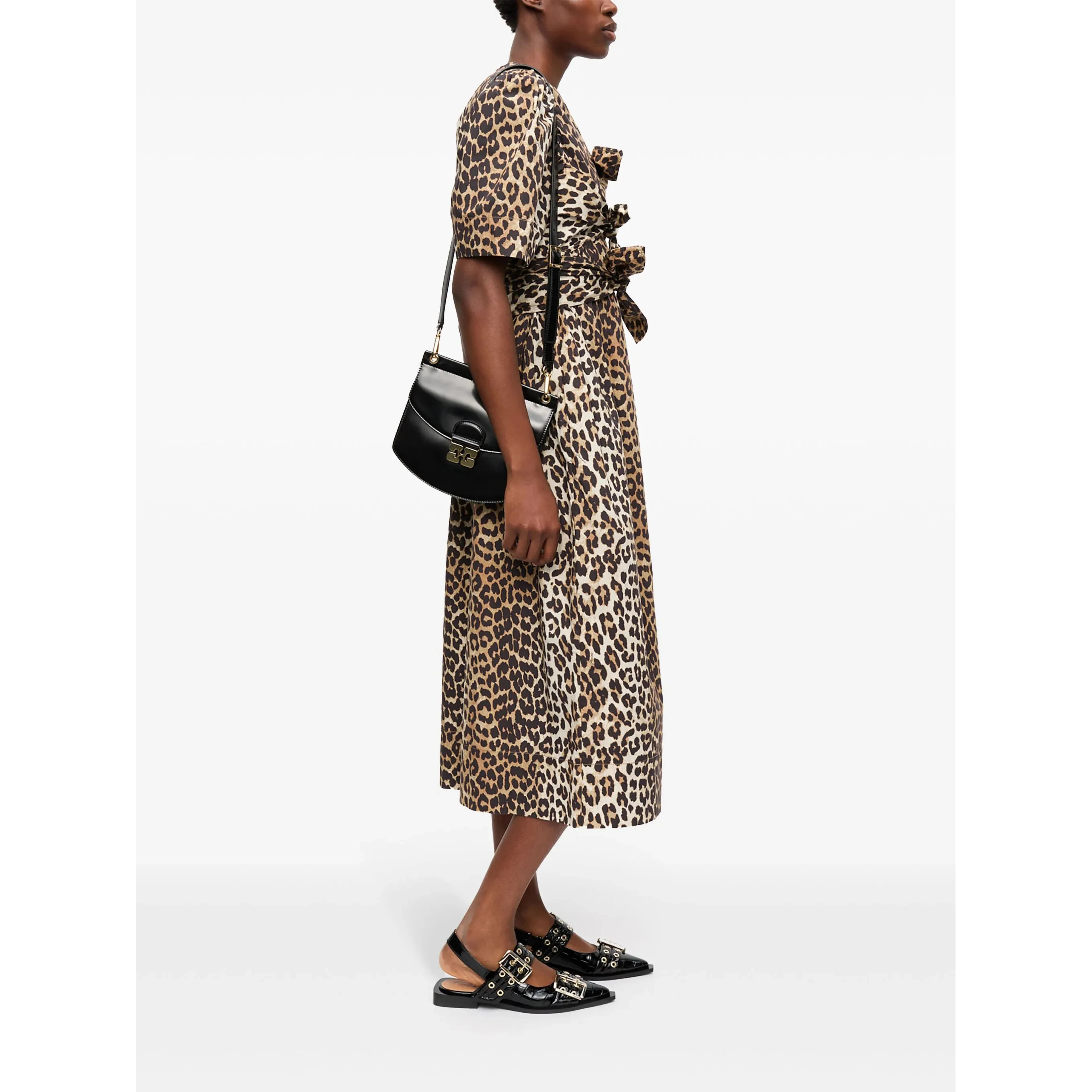GANNI Dresses Brown