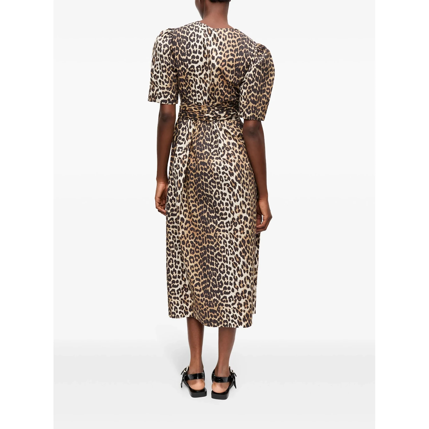 GANNI Dresses Brown